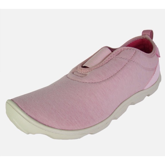 Crocs Duet Busy Day Heathered Easy On Slip On Shoe Pearl Pink Size 7 - Picture 1 of 10